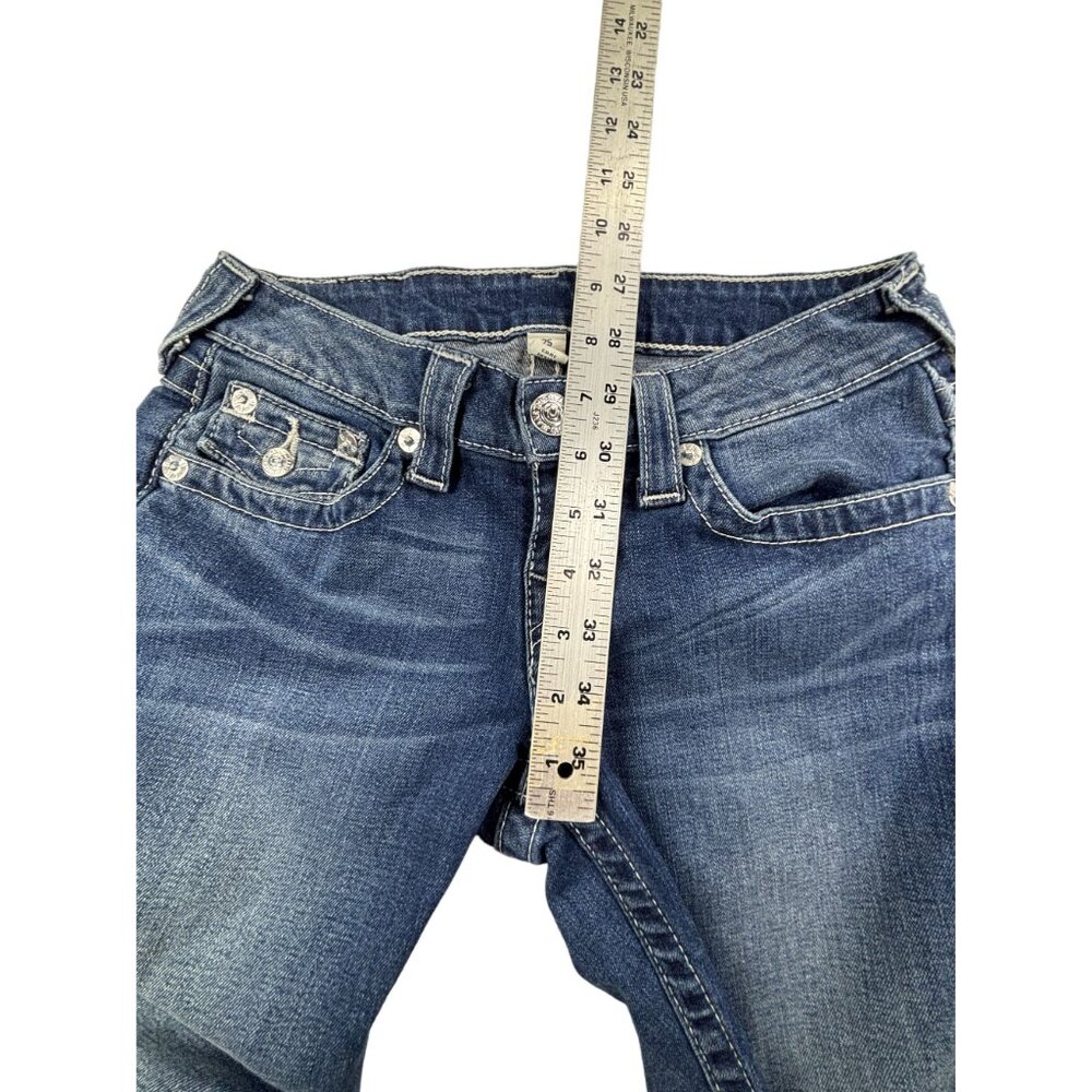 True Religion Women's Basic Rolled Capri Jeans Si… - image 8